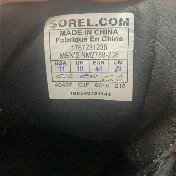 Sorel boots- waterproof men’s - Picture 3 of 5